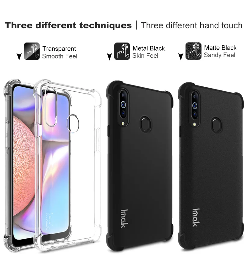 Для samsung A20s прозрачный чехол IMAK TPU силиконовый, прозрачный чехол для samsung Galaxy A20s, чехол для samsung A20s