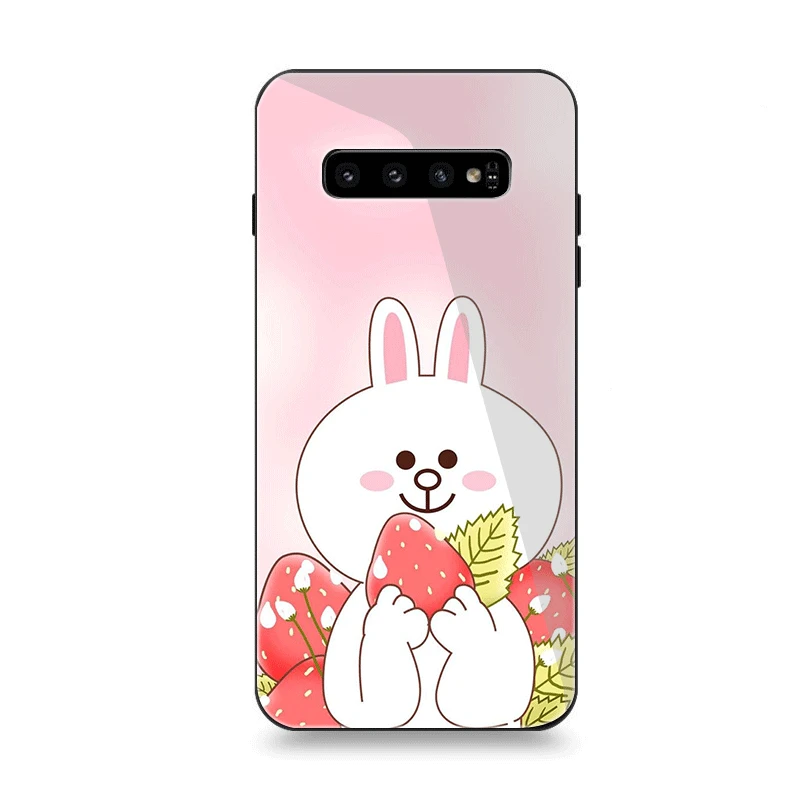 Чехол для телефона Стекло для samsung A10 A20 A30 A40 A50 A60 A70 S7 край S8 S9 S10 плюс линии крышки друзья милый стиль