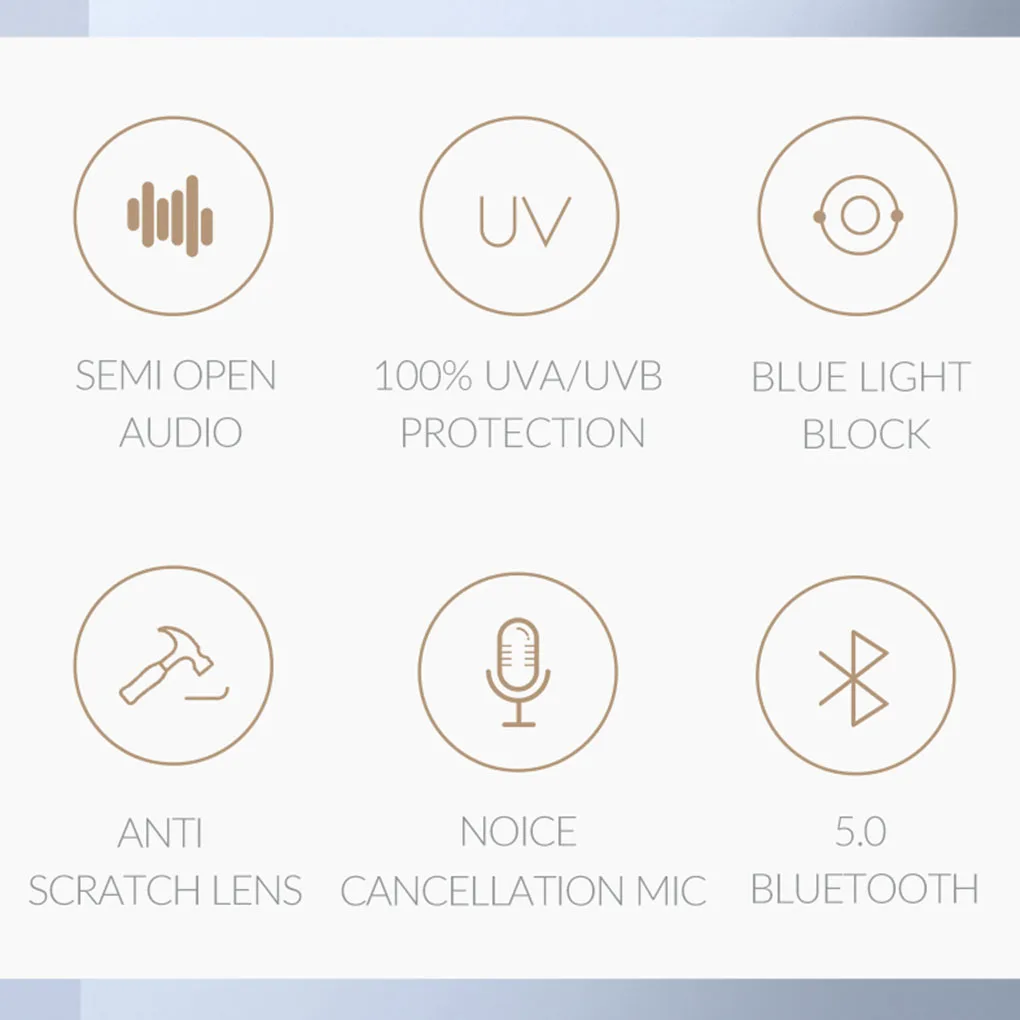 Bluetooth аудио солнцезащитные очки портативные дорожные беспроводные музыкальные
