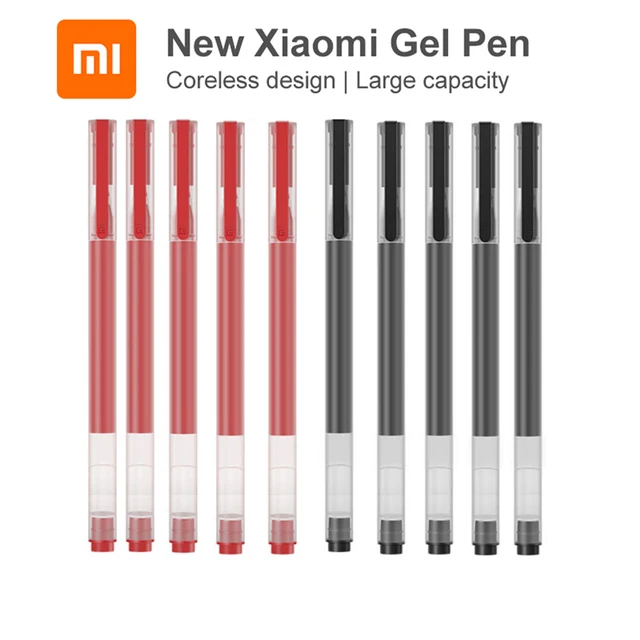 Xiaomi Pen Mijia Super Durable Sign Pen MI Pens 0.5mm Signing Pens S  MJZXB02WC Smooth Switzerland Refill Mikuni Japan Ink