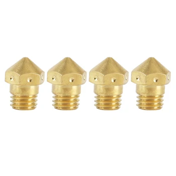 

4Pcs High Precision Hotend Brass Nozzles for Ender 3 CR10 Mk8 Nozzle 3D Printer JHP-Best