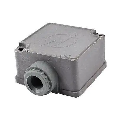 

5mm Installing Hole Diameter Electronic Citcuit Wall Junction Box Gray