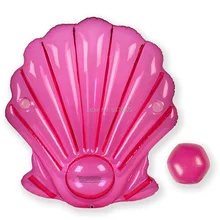 145*65*20 см гигантский розовый надувной корпус бассейн поплавок летний водный шезлонг для женщин раскладушка с жемчужным гребешком
