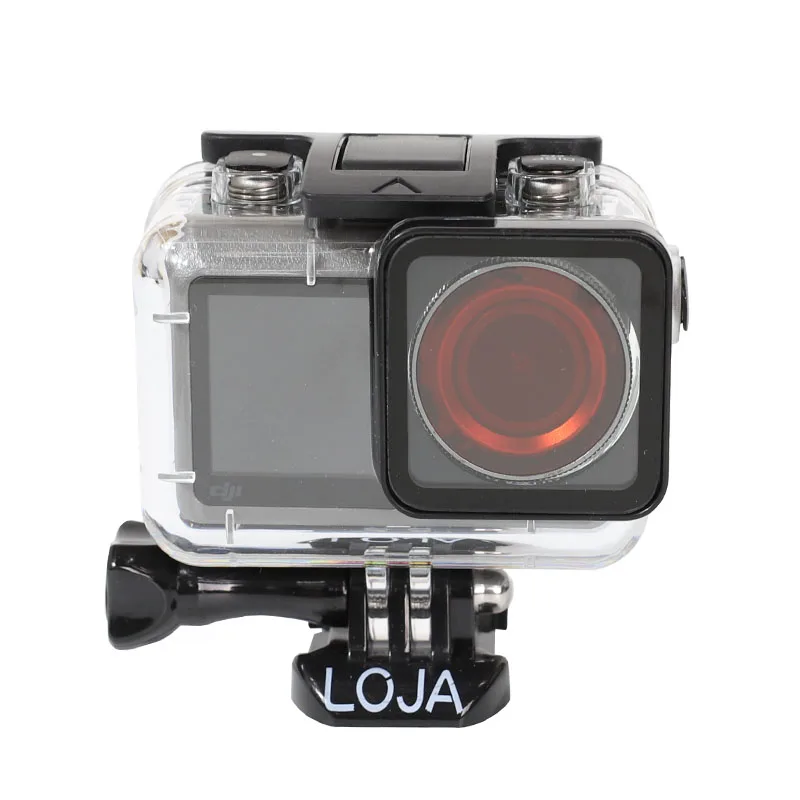 Защитный чехол Osmo Action Дайвинг-бокс и Rde фильтр для Dji Osmo Action Sports camera 60M водонепроницаемый корпус чехол Аксессуары