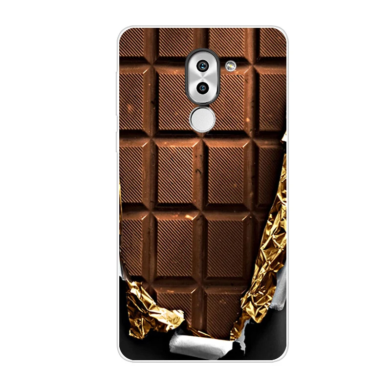 Цвет: желтый Для huawei GR5 чехол из мягкого ТПУ силикона задняя крышка милая картина мультфильма чехол для huawei Honor 6X6 X x6 huawei GR5 - Цвет: Цвет: желтый