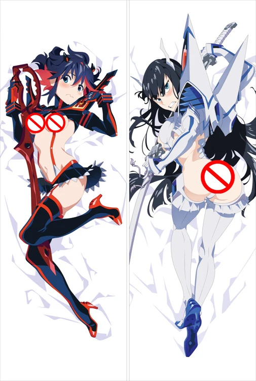 Аниме Kill la Kill Dakimakura, чехол с персонажами Ryuuko Matoi& Satsuki Kiryuin, чехол для подушки Kiru ra Kiru Hugs - Цвет: Y2