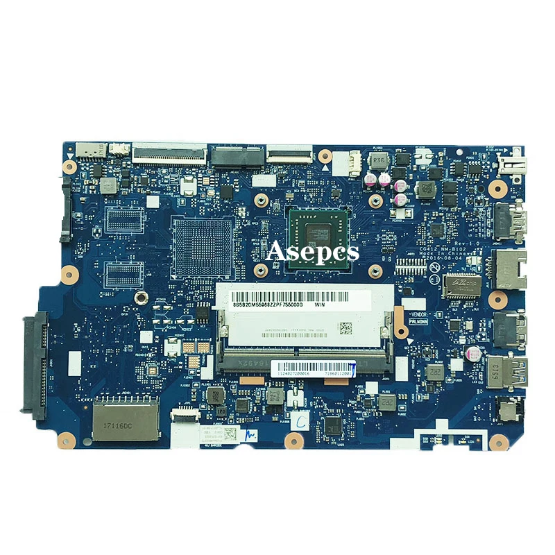 NM-A841 материнская плата для ноутбука lenovo 110-15ACL с процессором AMD A8 R5 M430 2G GPU
