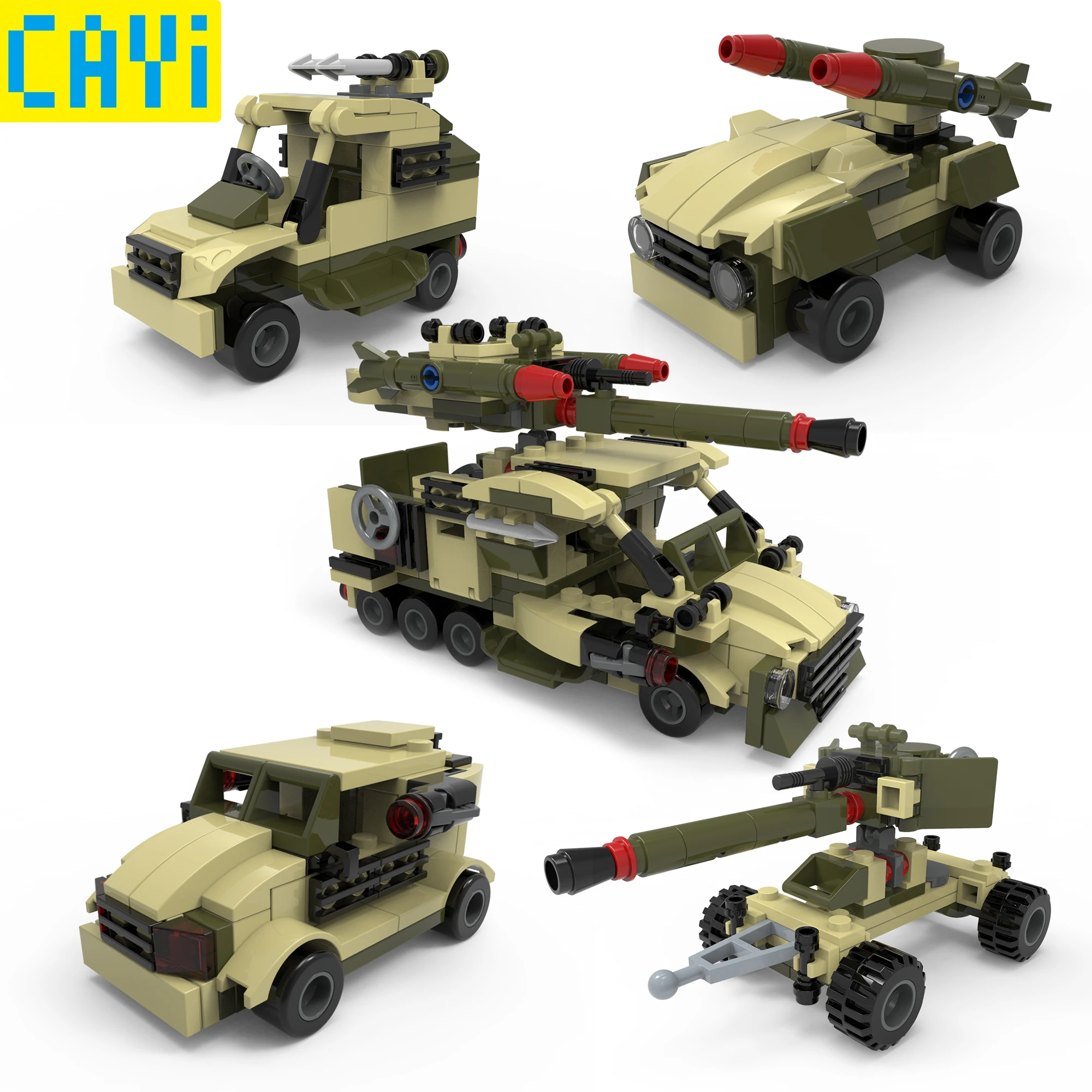4в1 Военная серия военный корабль автомобиль истребитель совместимые армейские