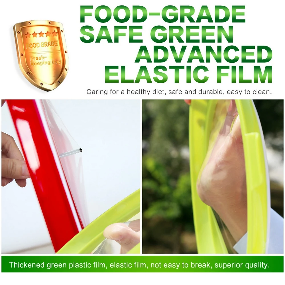 2 контейнера для хранения пищевых продуктов вакуумный замок контейнер дома кухни