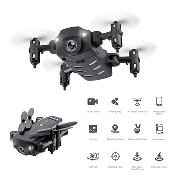 

KK8 Foldable Mini Drones RC 1080P FPV Quadcopter HD Camera WIFI FPV Drone Selfie Rc Helicopter Juguetes Toys For Boys Girls Kids