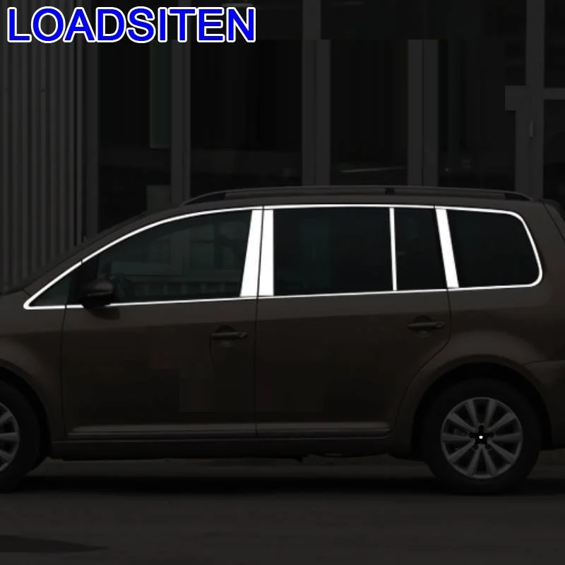 

Decorative Automobile Automovil Chromium Window Body Exterior Protecter Decoration Covers Trim 16 17 18 FOR Volkswagen Touran