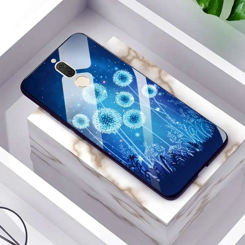 Для Fundas huawei Nova 5i 3i 2i мягкая задняя крышка из закаленного стекла для huawei Nova 3 противоударный чехол Чехол-бампер Nova 3 - Цвет: GLSZZZ120