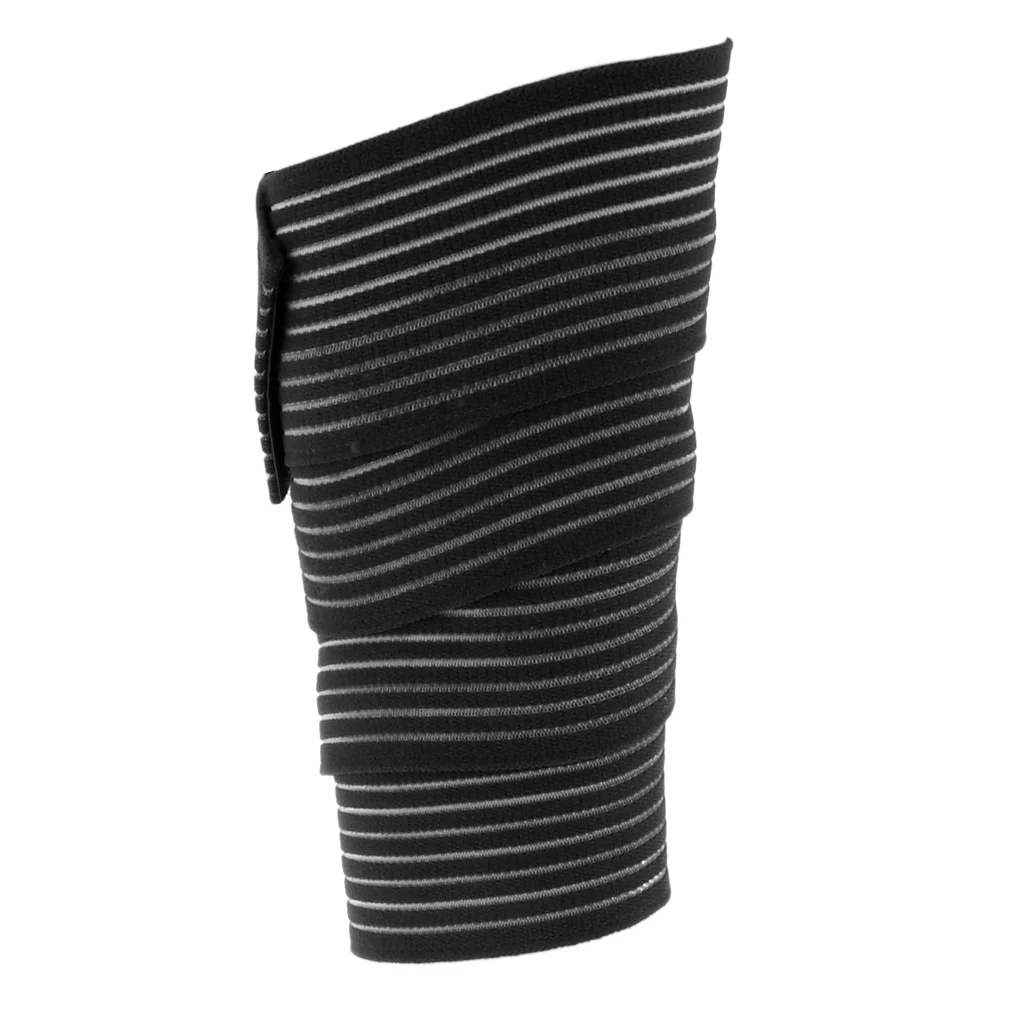 Elastic Compression Bandage Wraps – Sport Brace Wrap Support for Legs, Thighs, Ankle & Elbow