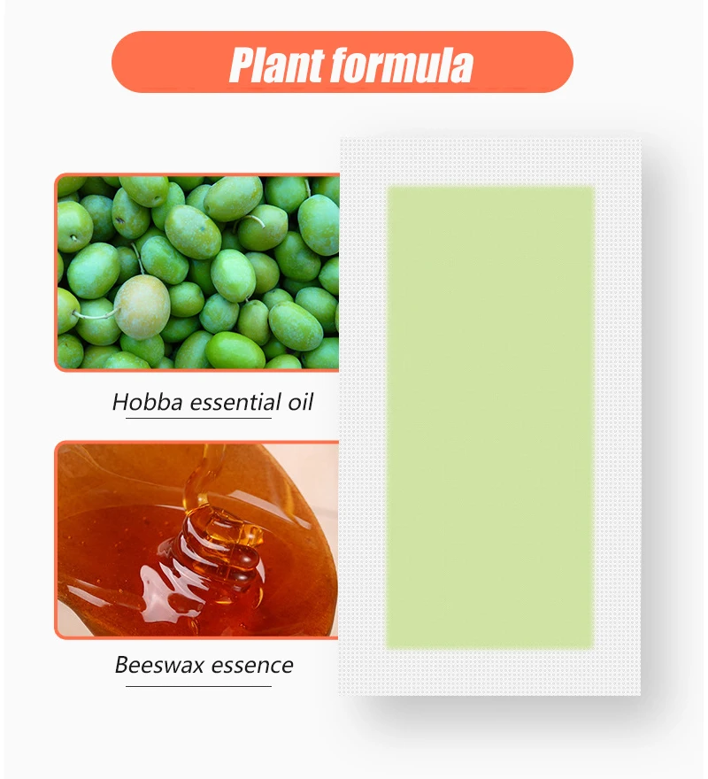 10 шт. двухсторонний воск для удаления волос, удаление волос для тела, Восковая бумага высокого качества, Эпилятор восковая ленточная бумага для ухода за кожей