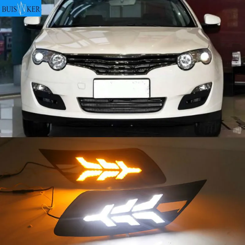 

Для Roewe 550 2009-2013 дневные аксессуары для автомобиля, дневные ходовые огни для Roewe 550, противотуманные детали