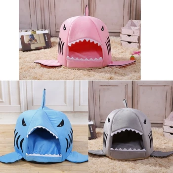

Winter and summer kennel, shark pet nest, warm cat and dog room, small and medium pet mat, Teddy, Schnauzer, French bullfight