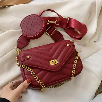 

S.IKRR Woman Bag Designer Bags Women 2 Pcs/Set Composite Bags 2020 Female Leather Handbag Shoulder Messenger Bag bolsa feminina