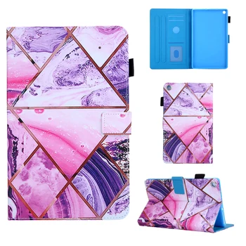 

New fashion printed case For Amazon Kindle Fire HD8 HD 8 2018 2017 2016 8.0 inch Flip Wallet Stand PU Leather Cover