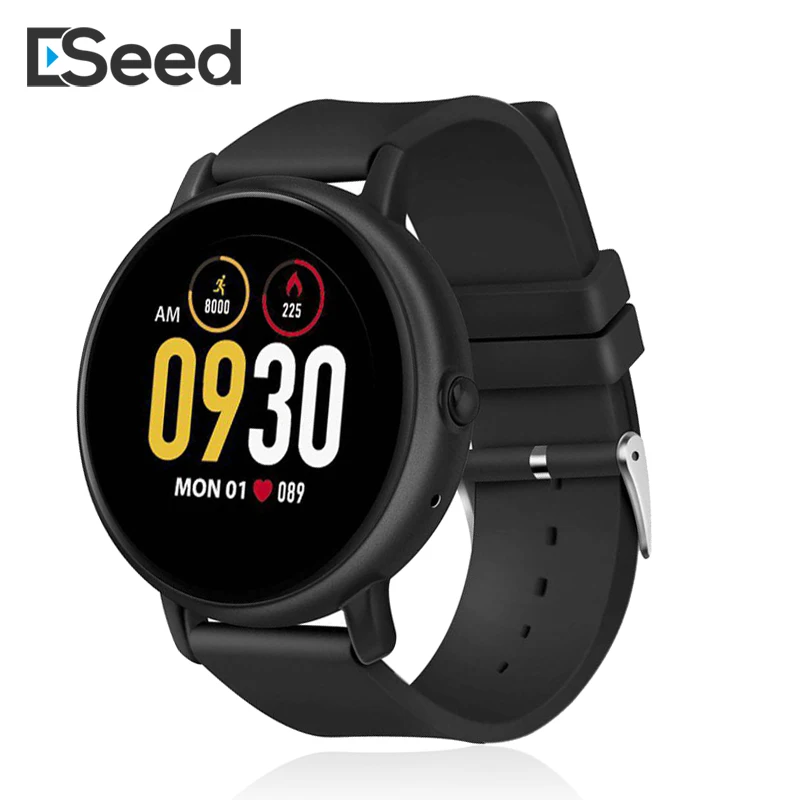 ESEED S666 Смарт-часы монитор сердечного ритма сна Bluetooth Smartwatch водонепроницаемый IP67 наручные часы с сенсорным экраном для Android IOS