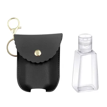 

Refillable Tube Dull Polish Empty Cosmetic Bottle Soft Tube Travel Squeeze Container Travel Bottles With Keychain Bag Gift Z0520