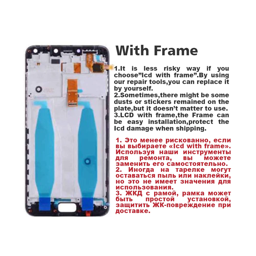 5," дисплей для ASUS Zenfone 4 Max ZC554KL lcd сенсорный экран с рамкой ZC554KL lcd X001D дигитайзер Запасные части