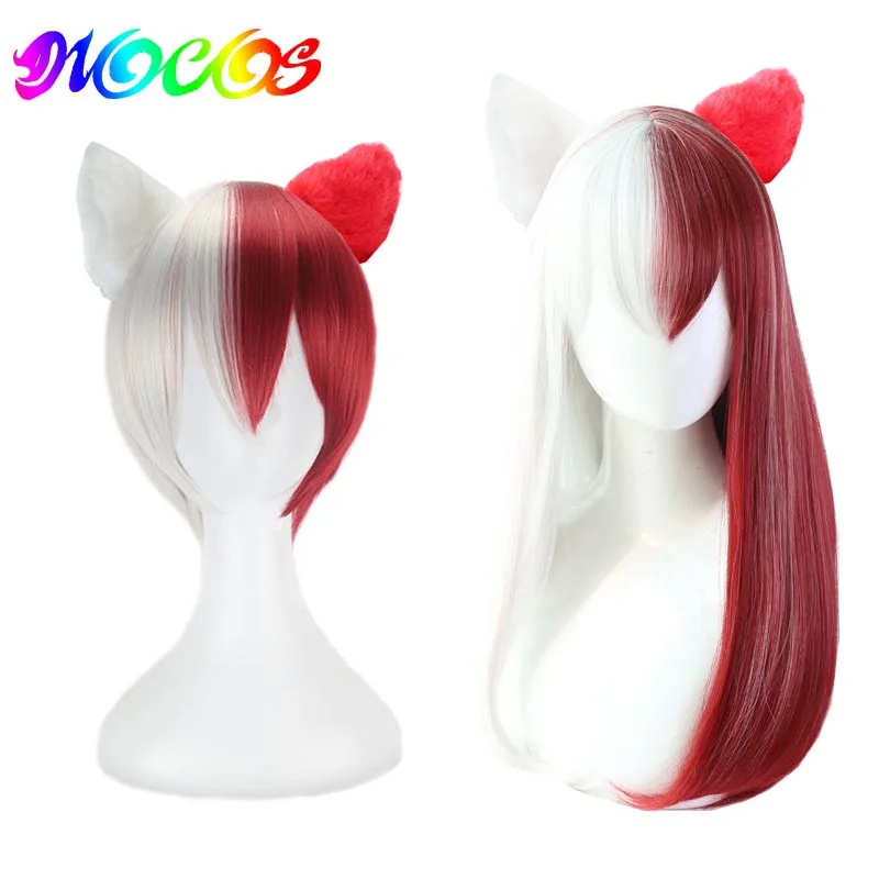 Парики для косплея DIOCOS из аниме боку Академия моих героев шото Тодороки костюмы