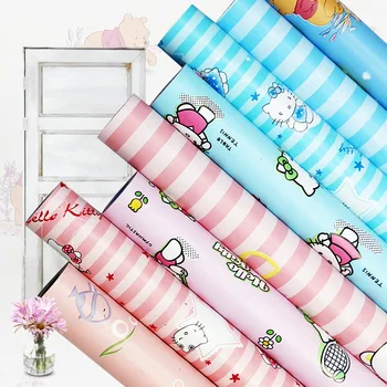 

New Children's room pvc wall sticker cartoon self-adhesive furniture table sticker waterproof mold proof home wall decor