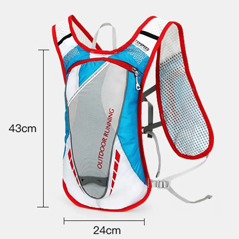 Дышащий жилет для гидратации Trail Running рюкзак легкий мужской женский спортивный беговой марафон сумка Поход Рюкзак для поездок на велосипеде