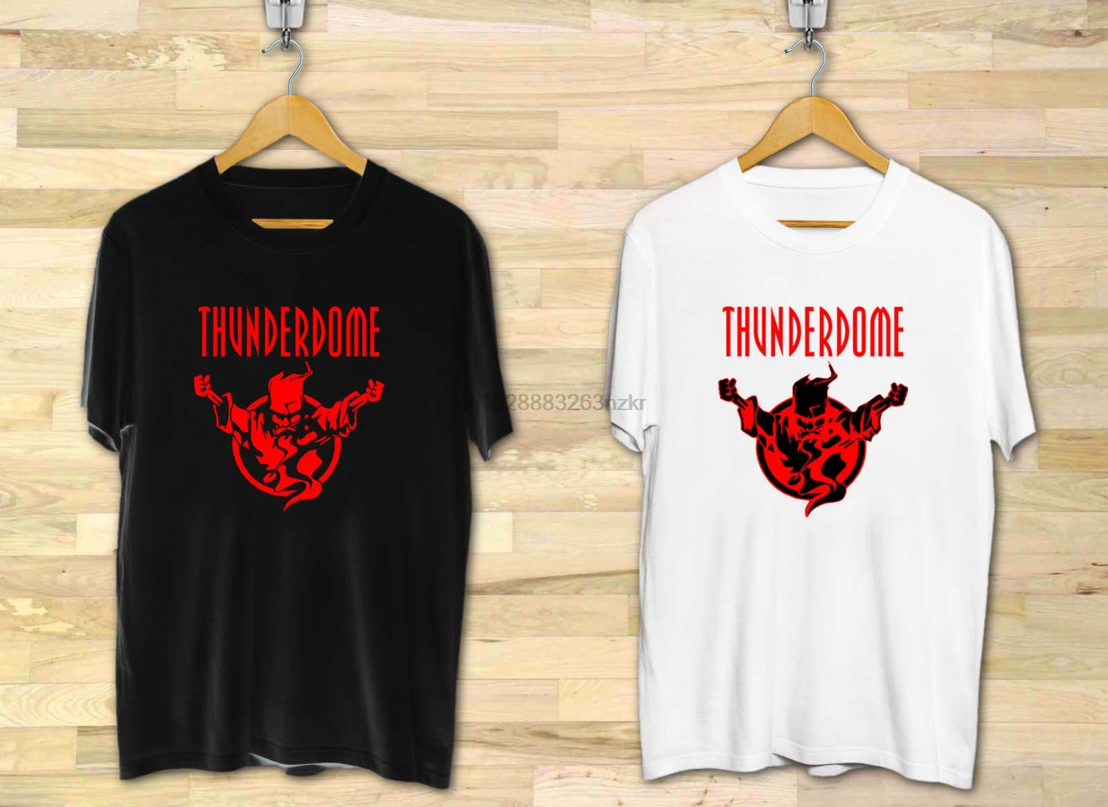 THUNDERDOME Hardcore We DonNeed мужская черно белая футболка с логотипом от S до 3XL хорошего