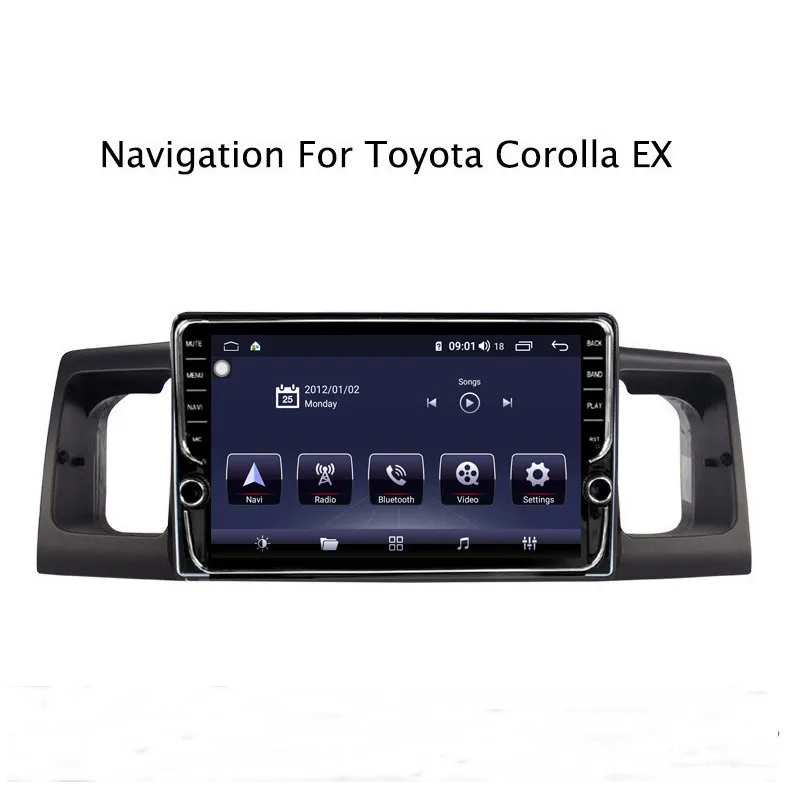 Top Octa Core 4G+64G Android 9.0 Car DVD Multimedia Player 4G LTE GPS Navigation For Toyota Corolla EX 2004-2013 with CarPlay DSP 0 Top Octa Core 4G+64G Android 9.0 Car DVD Multimedia Player 4G LTE GPS Navigation For Toyota Corolla EX 2004-2013 with CarPlay DSP 0