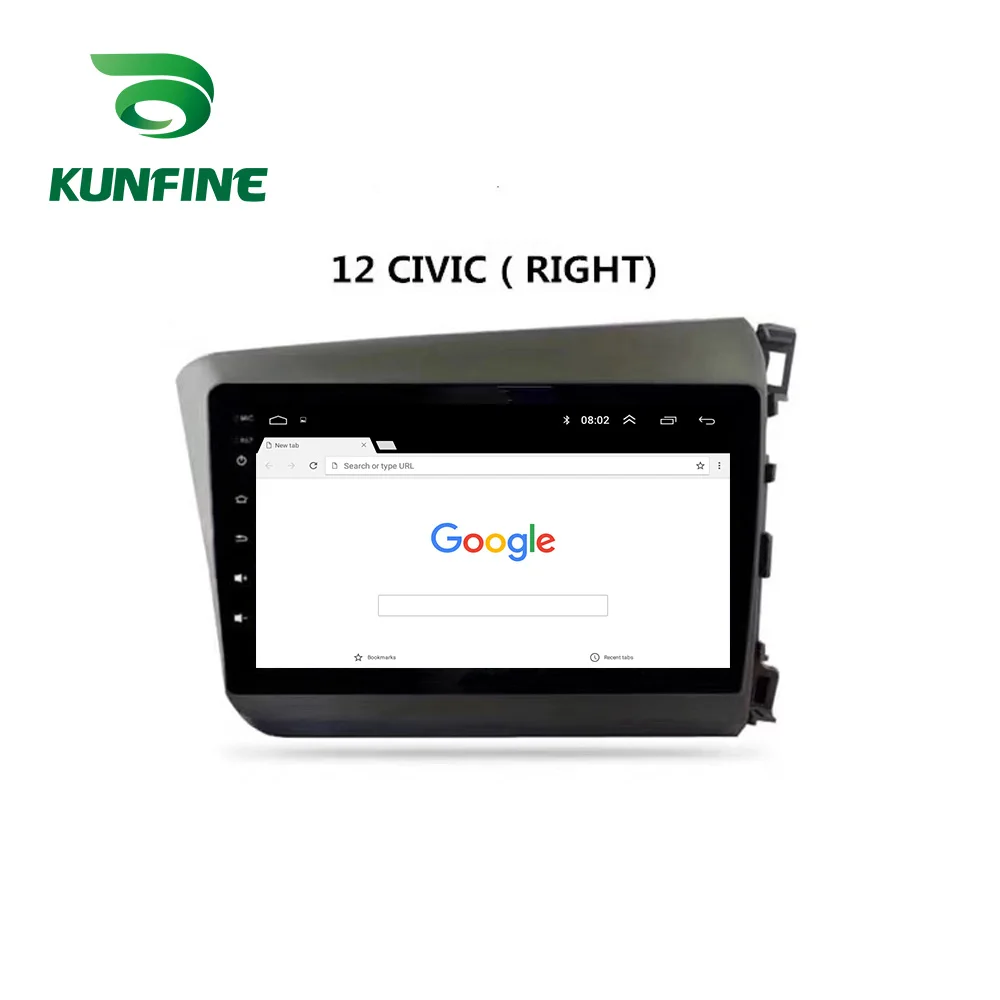 Android Car DVD GPS Navigation Multimedia Player Car Stereo For Honda CIVIC RIGHT 2012 2013 2014 2015 Radio Headunit2