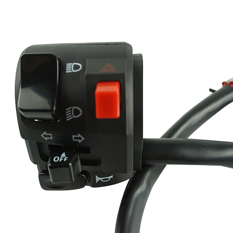 12V мотор переключатель мотоцикла Руль переключатели рычаг управления Поворотная сигнальная лампа пусковой переключатель
