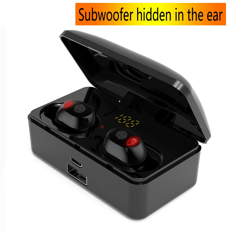 G10 Pro Smart Touch TWS bluetooth Earphone Digital Display Wireless Stereo Noise Cancelling with 2600mAh Power Bank PK I7 I11 I9 G10 Pro Smart Touch TWS bluetooth Earphone Digital Display Wireless Stereo Noise Cancelling with 2600mAh Power Bank PK I7 I11 I9