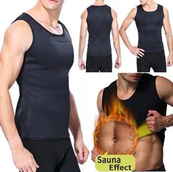 

Neoprene Sauna Vest Belly Slimming Body Shaper Weight Loss Anit Cellulite Waist Trimmer Abdomen Tummy Fat Burning Shaperwear