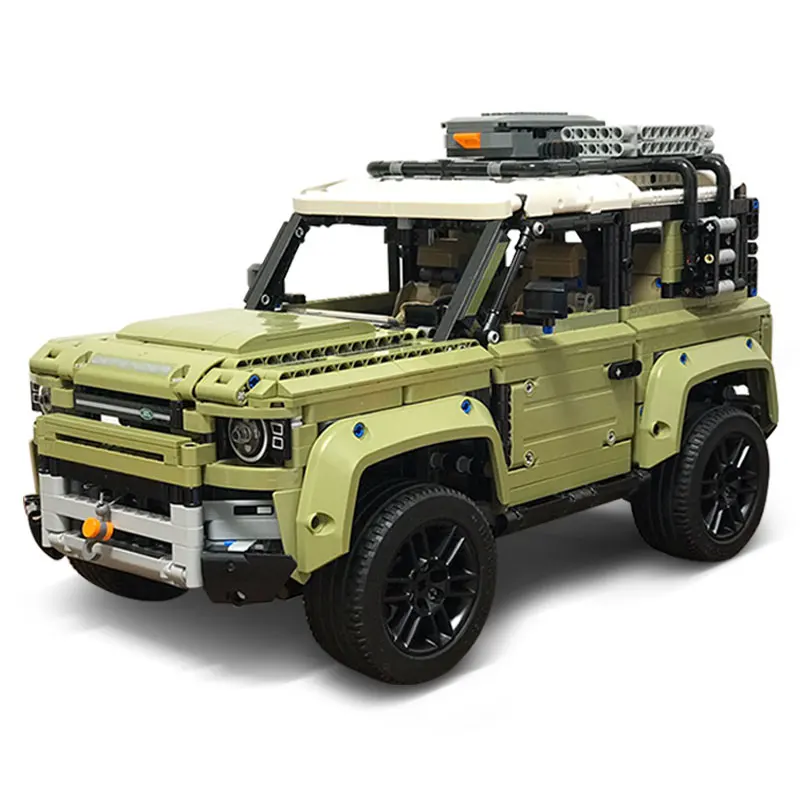 Guardian Внедорожник Land Car Rover Fit Technic Defender 42110 модель строительные блоки кирпичи мини-игрушки для детей - Цвет: 2830pcs