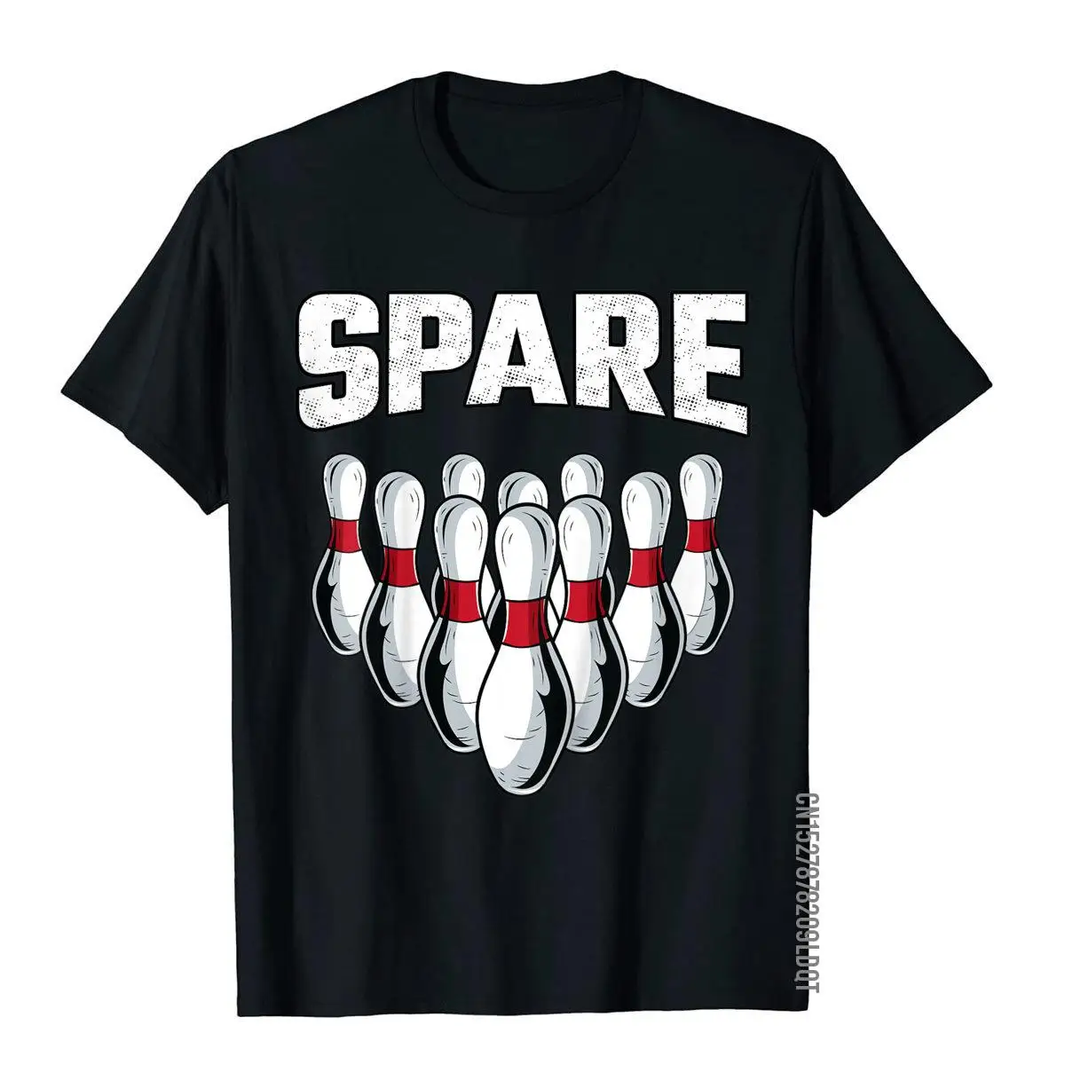 Kids 2 Sided Bowling Shirt For Kids Spare Strike Ball Pins Bowler__B8236black
