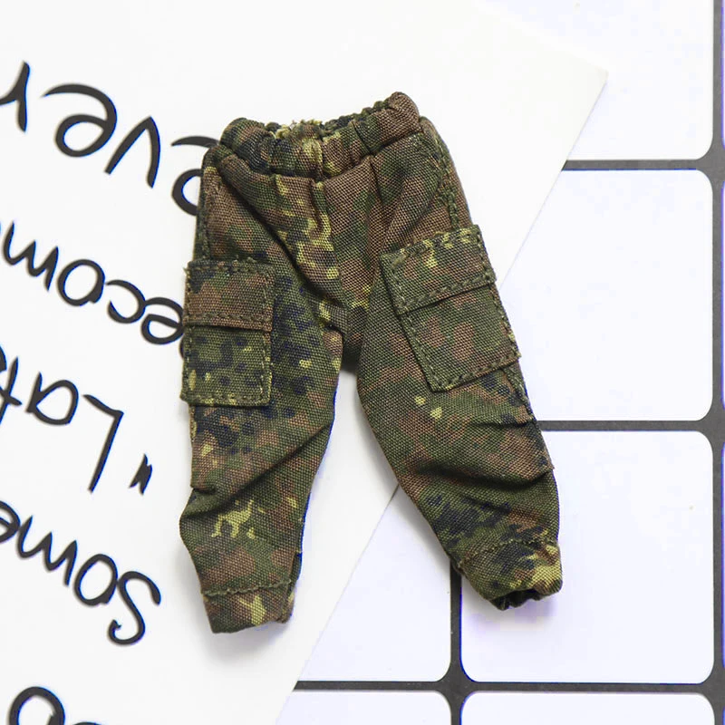 New OB11 Bjd Doll Clothes Jungle camouflage pants Pant for ob11,obitsu11,Molly, 1/12bjd doll accessories Clothing bjd T-shirt 8
