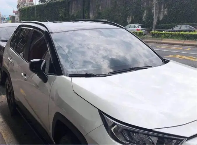 Новая Полка для багажа RAV4 из алюминиевого сплава Toyota 2019 2020|Багажники крыши авто и