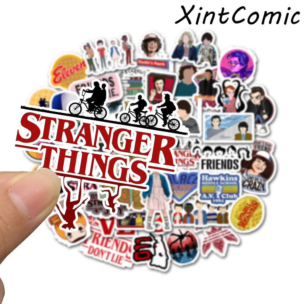 Наклейки Stranger Things Season 3 в классическом стиле для мотоцикла автомобиля чемодана