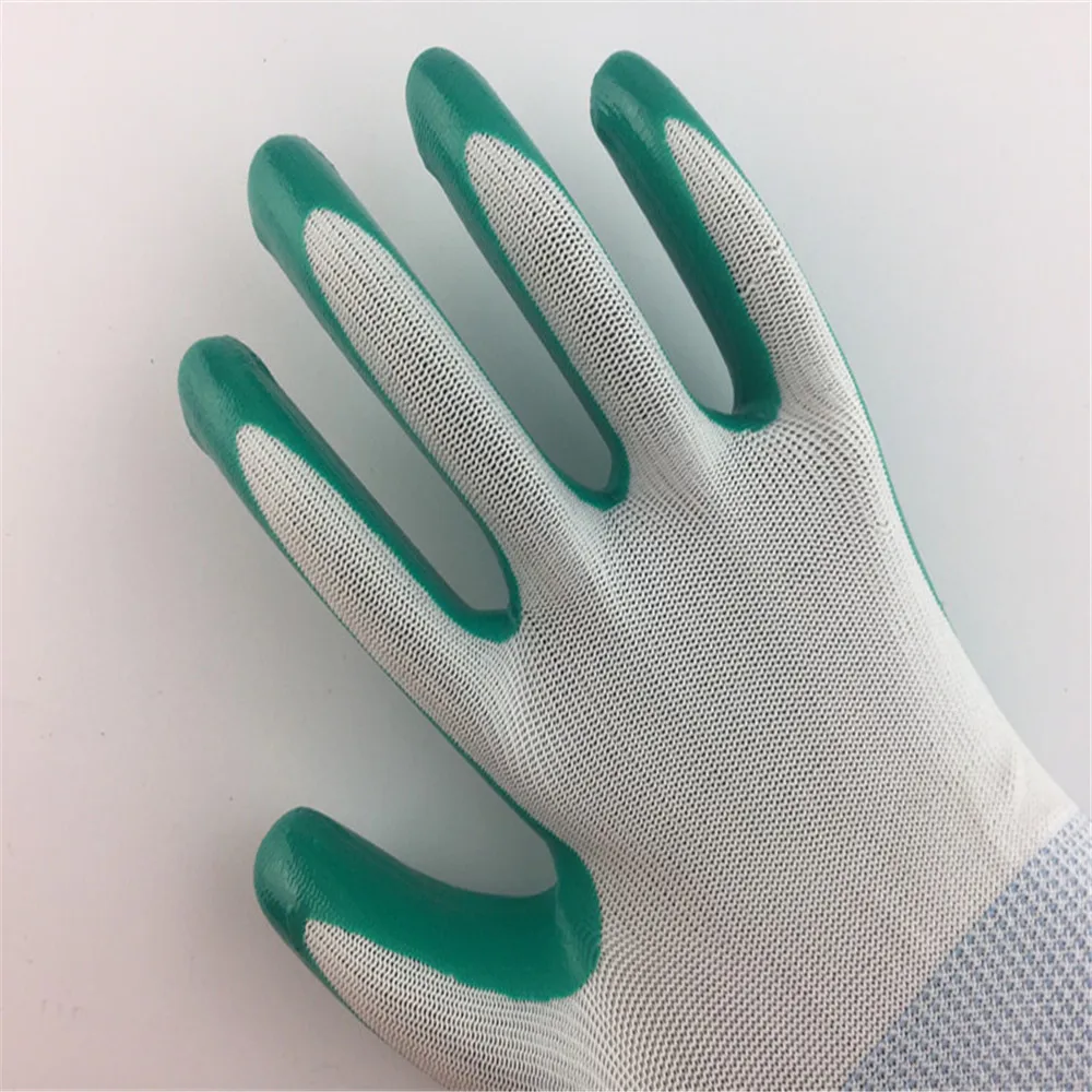 High Quality Work Gloves Safety Equipment Man Driving Glove Mining Safety Wear Resistant Rubber Gloves