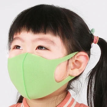 

Hot 3Pcs/set Children Anti Dust Mouth Mask Sponge Windproof Mouth-muffle Face Masks Outdoor Cycling Mask Colorful NEW N