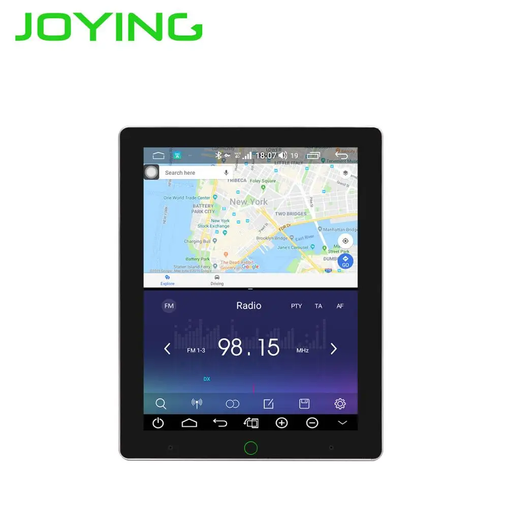  New 9.7 inch Automatic Rotatable Screen Tesla Style Android car multimedia player Car Radio with 4G