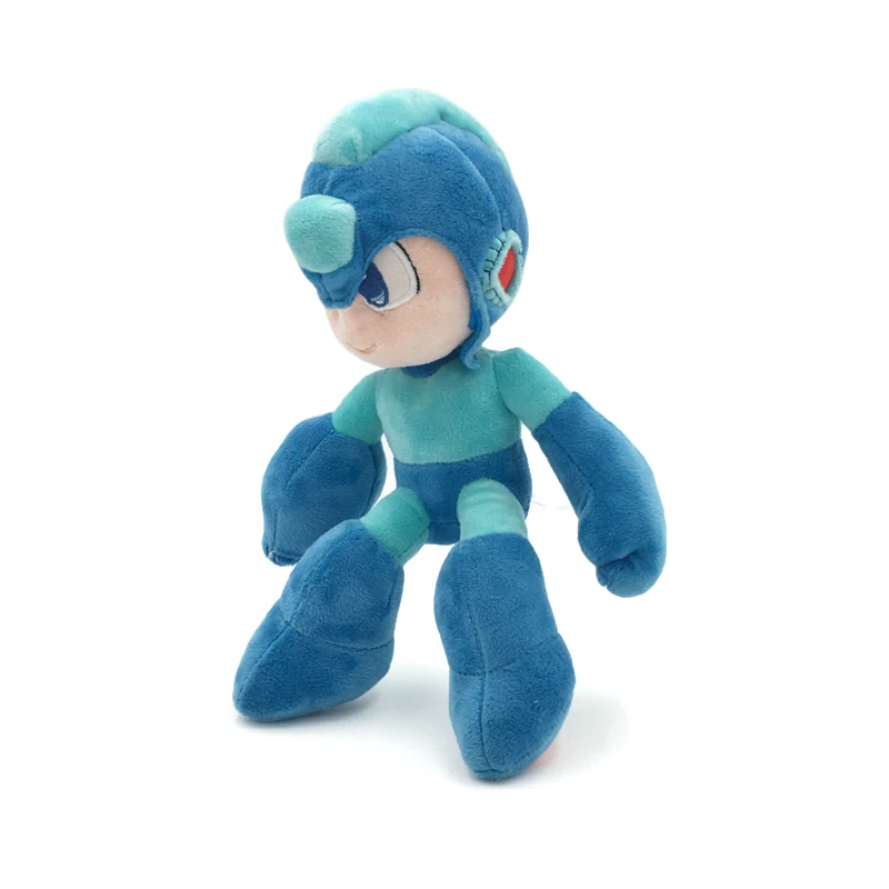 Mega Man Game Rockman Plush Stuffed Doll Electronic Games Megaman Toys for Kids 24cm