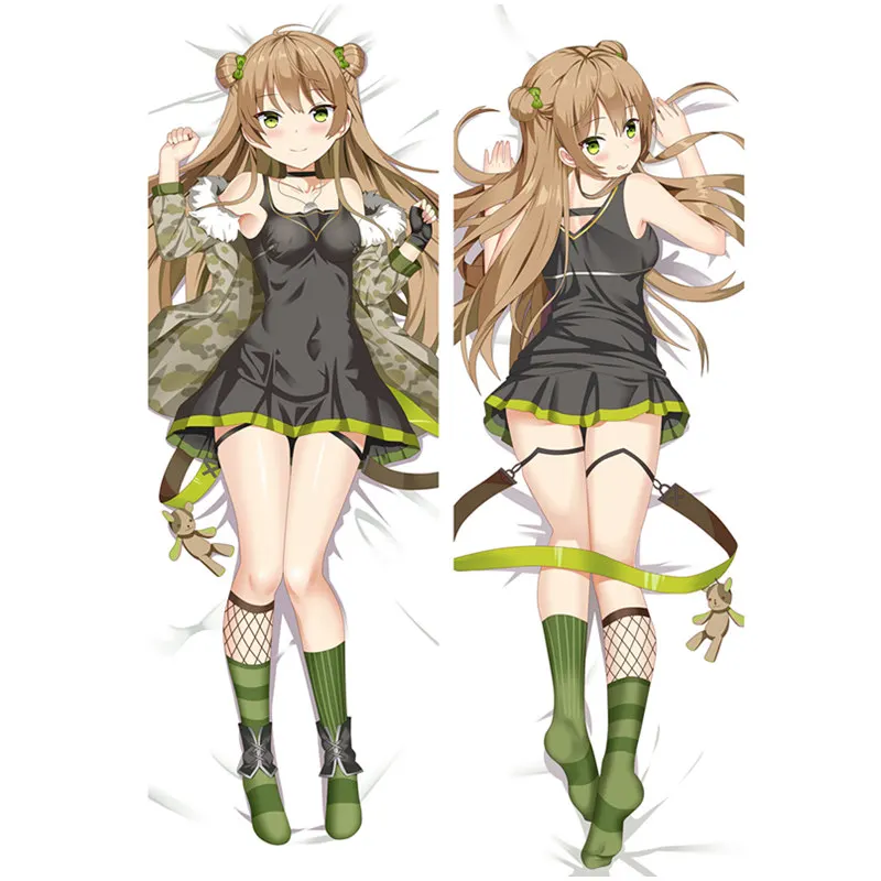 Аниме игра девушки Frontline наволочка Frontline Dakimakura Чехол сексуальная девушка 3D двусторонняя постельные принадлежности обнимая Наволочки для подушек GF2