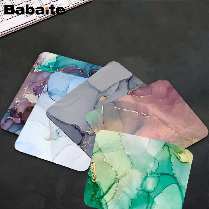Babaite Новый мраморный Вкусный Мороженое под заказ игровой коврик для мыши