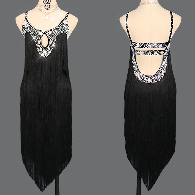 2019 Nieuwe Latin Dans Jurk Concurrentie Kleding Vrouwelijke Volwassen Professionele Kinderen Sexy Rumba Dance Omzoomd Rok BL2809 2019 Nieuwe Latin Dans Jurk Concurrentie Kleding Vrouwelijke Volwassen Professionele Kinderen Sexy Rumba Dance Omzoomd Rok BL2809