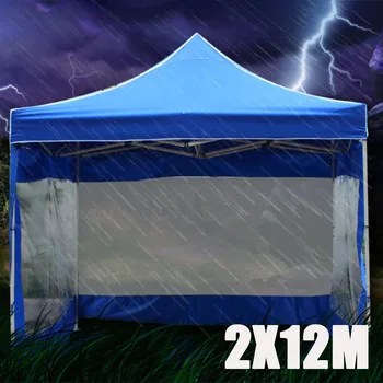 

Sunshade Cloth Folding Tent Transparent Cloth Rainproof Dustproof Sunshade Tarpaulin 2*8/2*12m Camping Tent Accessories #YL5