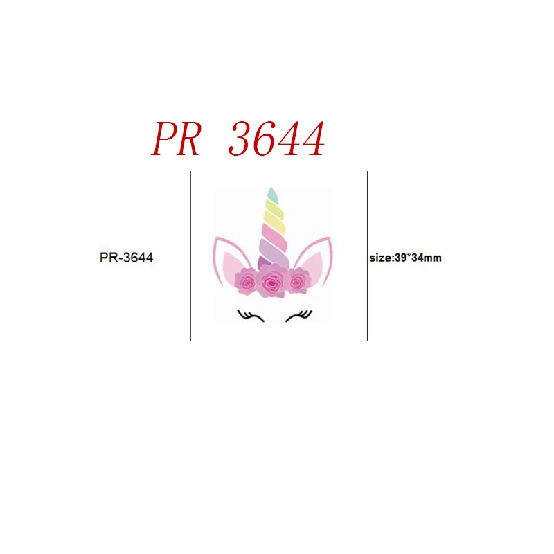 30 шт мультяшный персонаж плоское украшение из смолы pr 3645 - Цвет: 3644