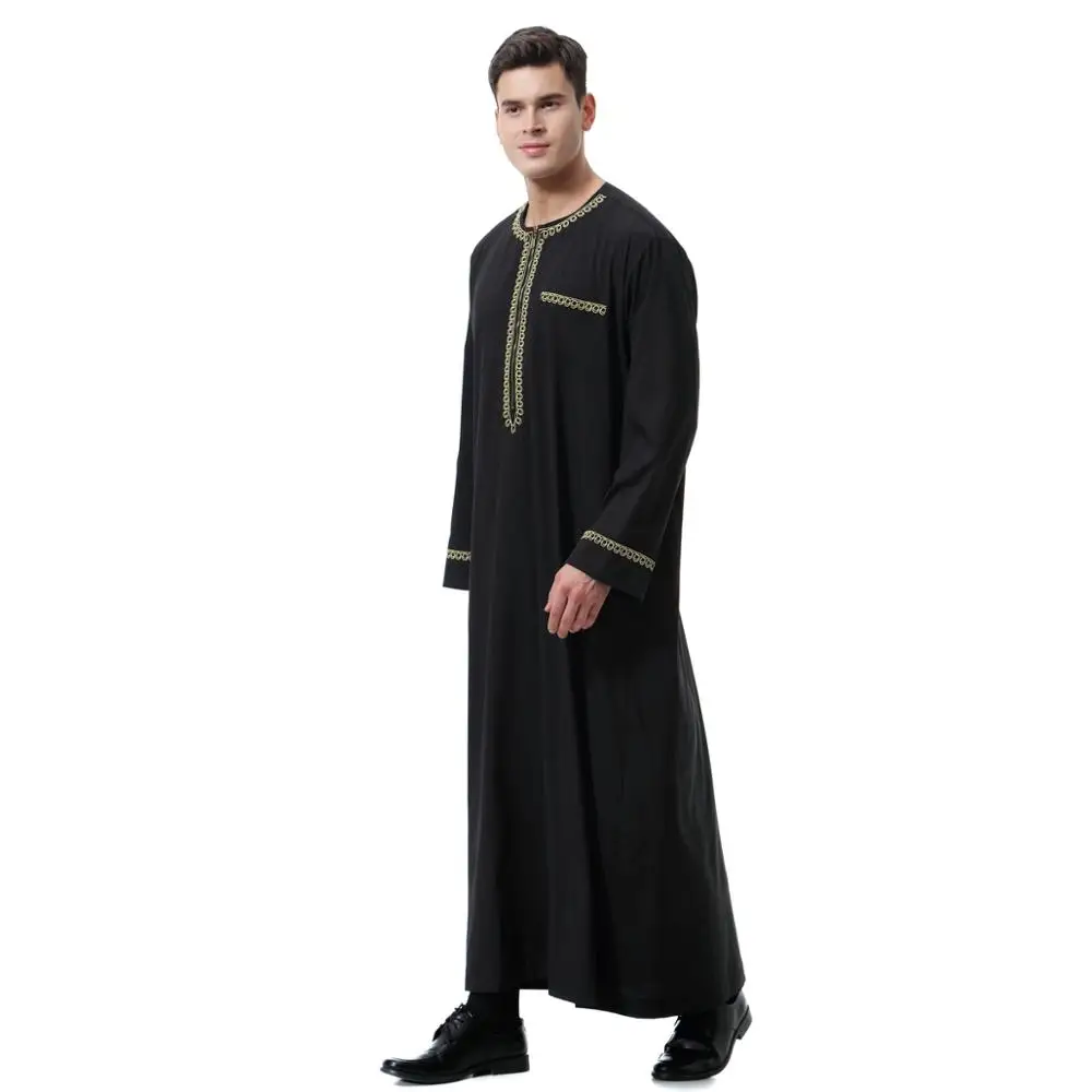Пакистанский кафтан мусульманский модный костюм abbigliamento da uomo марокканский
