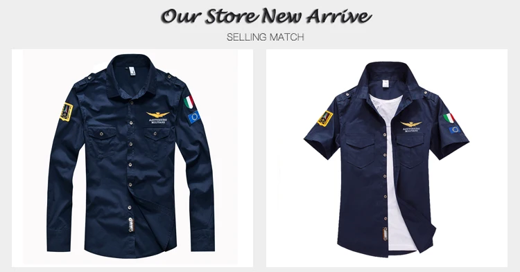 Новые осенние Рубашки с длинным рукавом для мужчин военный хлопок ВВС One MA повседневные рубашки летняя вышитая униформа футболка с пилотом 4XL